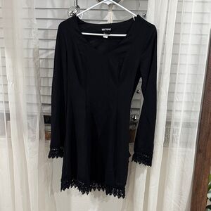Hot Topic Black Polyester Dress